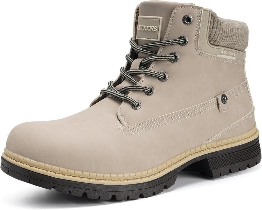 Waterdichte Winter Wandelschoenen voor en Beige Zonder Voering