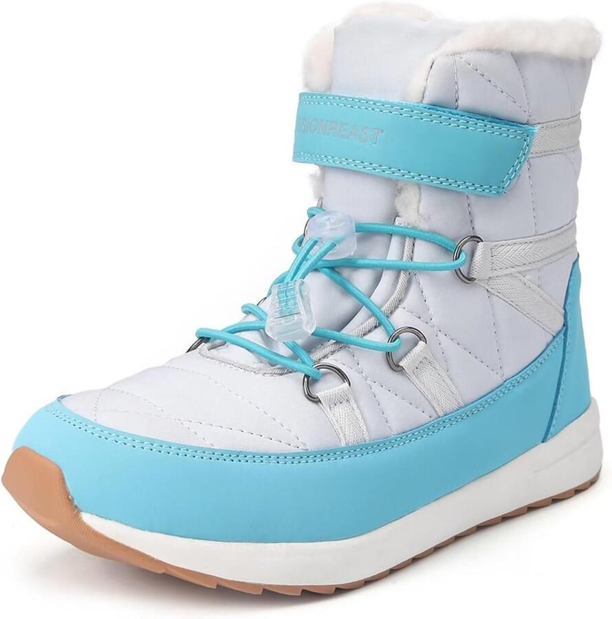 Waterdichte Warme Winterlaarzen & Voering van Bont Antislip voor Trekking en Sneeuw