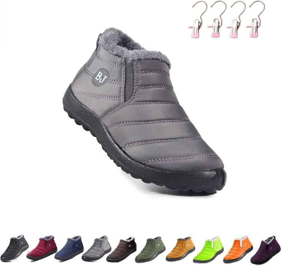 Waterdichte Warme Winterschoenen en Antislip Gevoerde Instapschoenen