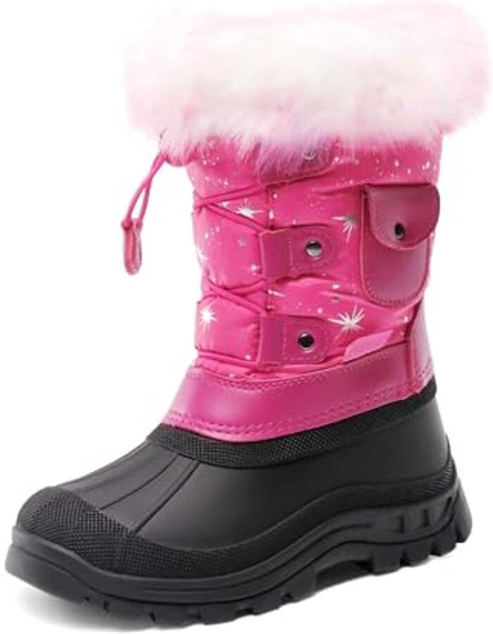 Waterdichte Winter Sneeuwboots voor Kinderen Mid-Calf
