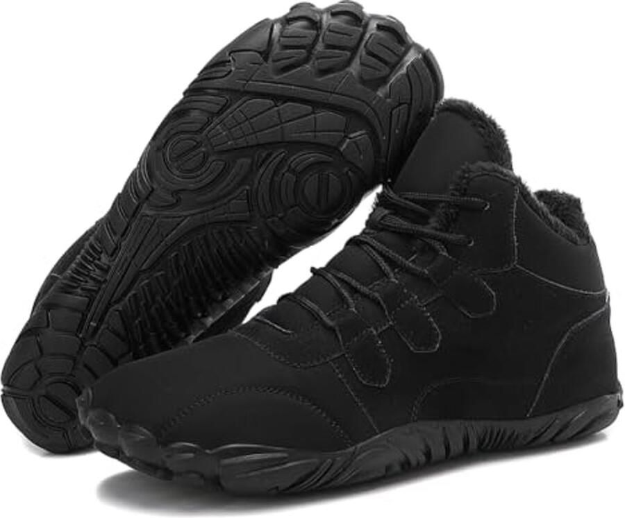 Waterdichte Winter Wandelschoenen voor en Antislip Enkellaarsjes en Blotevoetenlaarzen