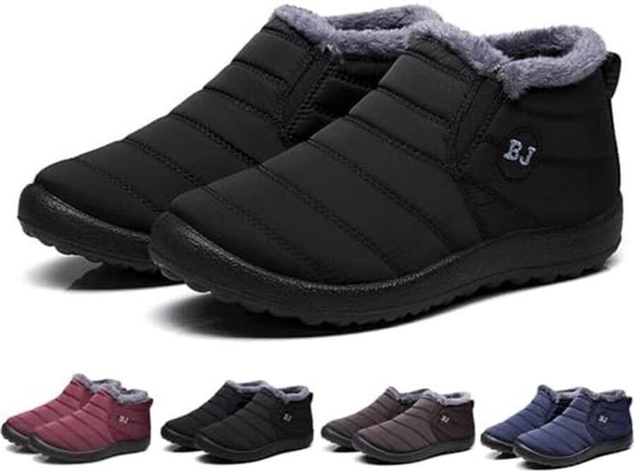 Waterdichte Winterboots voor en met Bontvoering Warm en Comfortabel voor Buiten