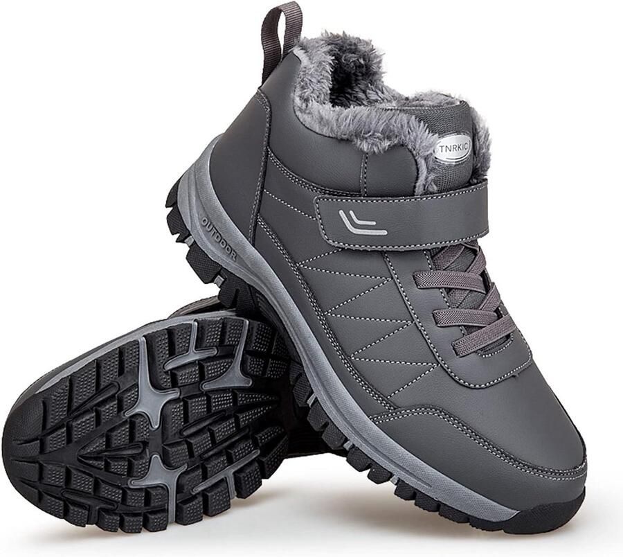 Waterdichte Winterlaarzen Antislip Snowboots Warm Gevoerd Wandelschoenen