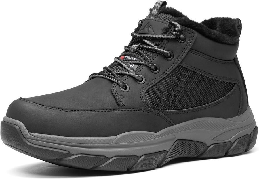 Waterdichte Winterlaarzen Heren Lichtgewicht Wandelen Casual Enkellaarzen
