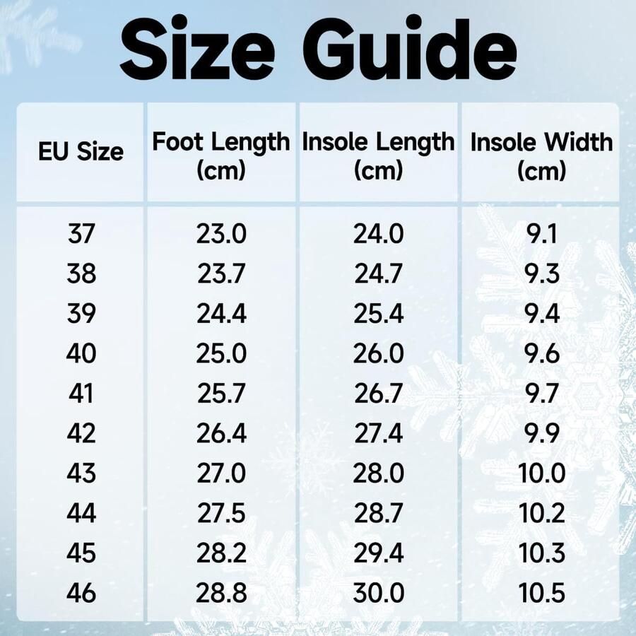 Waterdichte Winterlaarzen met Brede Toe Box en Antislipzool