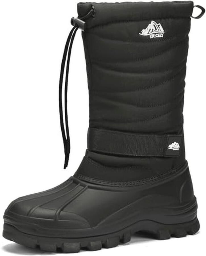 Waterdichte winterlaarzen met warme voering voor en Antislip winterschoenen