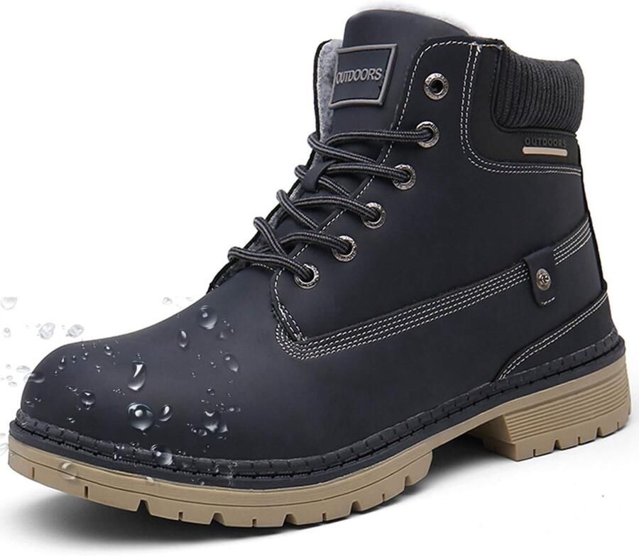 Waterdichte Winterlaarzen met Warme Voering voor en Sneeuwlaarzen Outdoor