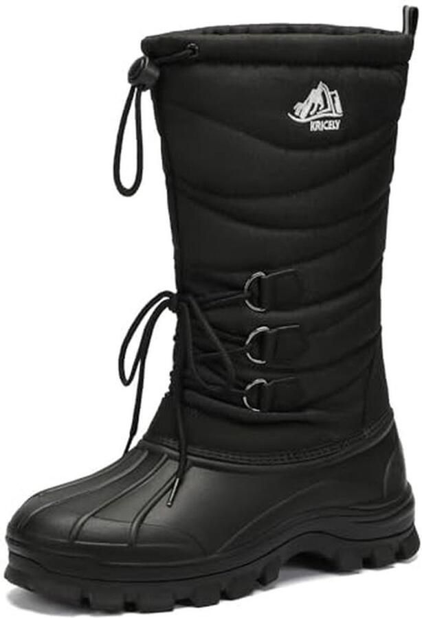 Waterdichte winterlaarzen voor en Warm gevoerd antislip winterschoenen