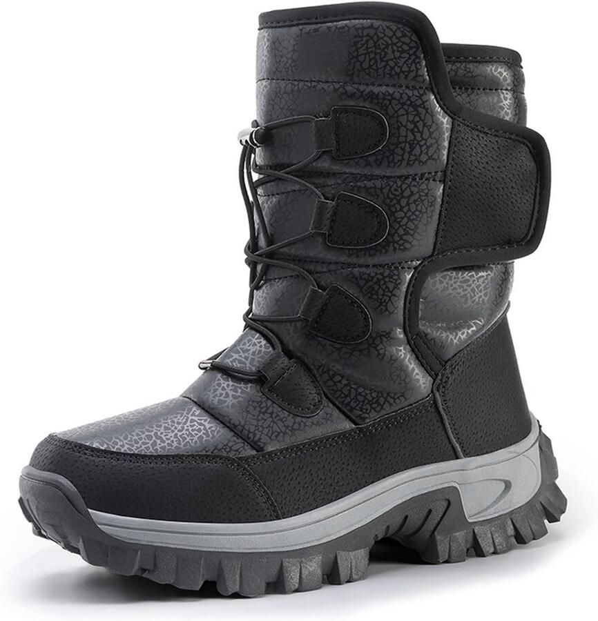 Waterdichte Winterlaarzen voor en Warm Comfortabel en Antislip Sneeuwlaarzen