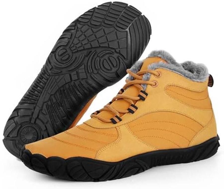Waterdichte Winterlaarzen voor en Warme Enkellaarsjes en Antislip Wandelschoenen