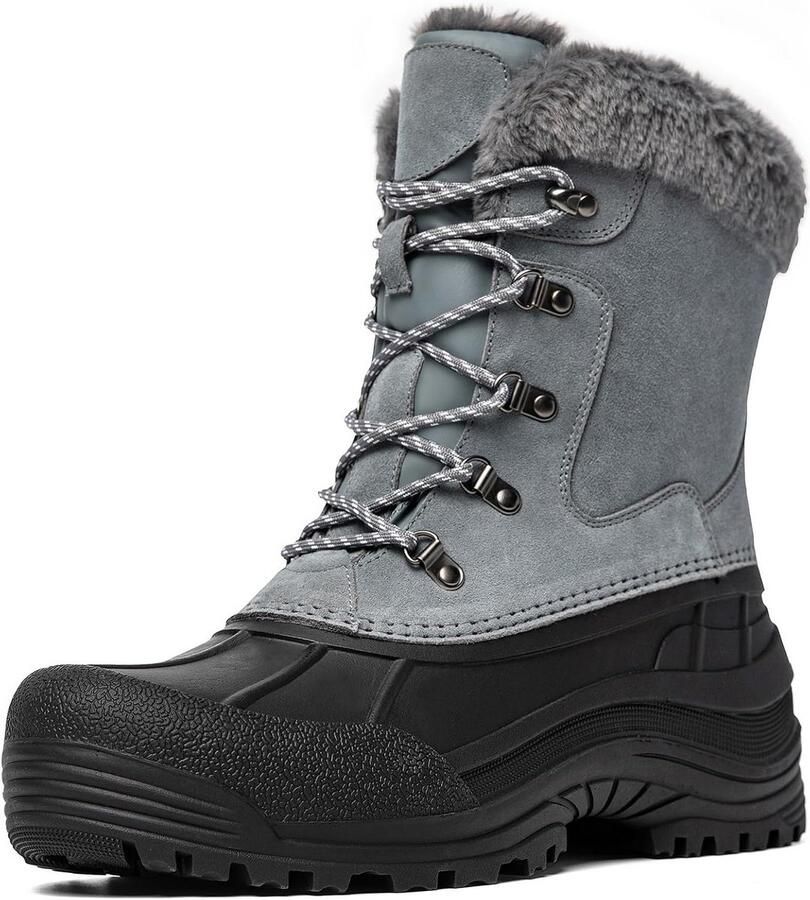 Waterdichte Winterlaarzen voor Heren Warme Snowboots voor Outdoor en Werk