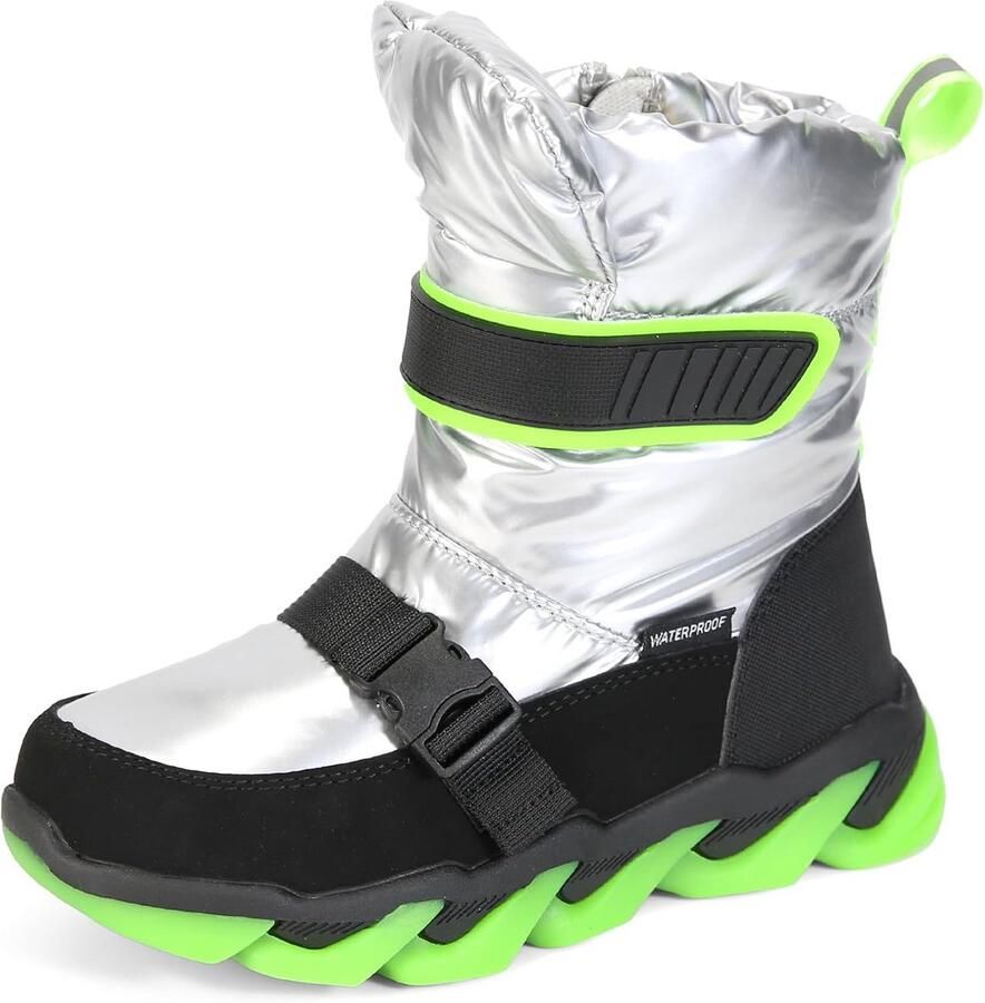 Waterdichte Winterschoenen Kinderen voor en Warme Sneeuwlaarzen voor Buiten