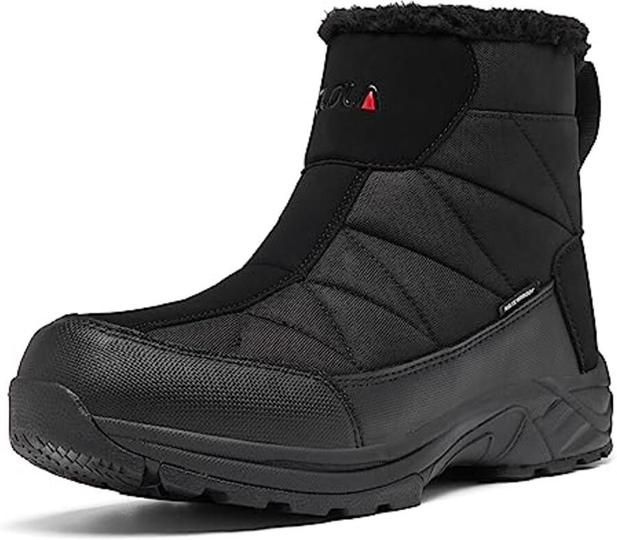 Waterdichte Winterschoenen voor Heren Warm Gevoerd Antislip Ideaal voor Outdoor Activiteiten