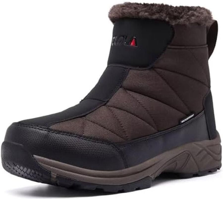 Waterdichte winterschoenen voor heren warm gevoerd antislip perfect voor sneeuw en outdoor activiteiten