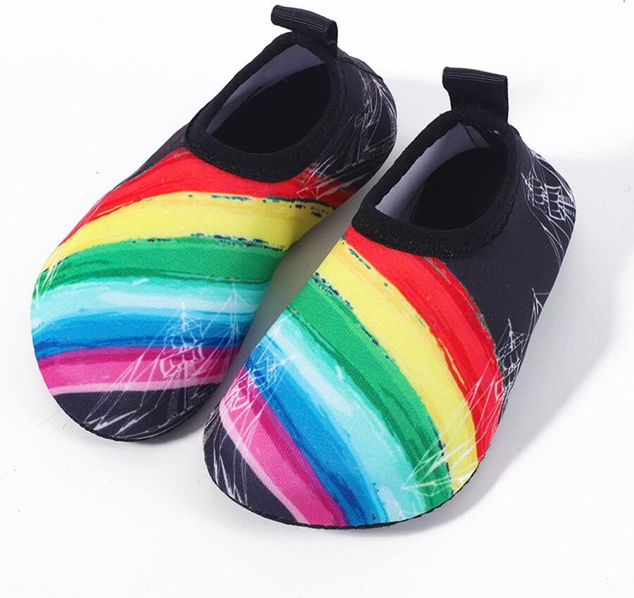 Waterschoenen voor kinderen Maat L Voetlengte Waterschoenen in barefoot-stijl Unisex Lichtgewicht & ade de strandschoenen Schoenen voor stroomtrekking Watersokken Geschikt voor watersporten zwem