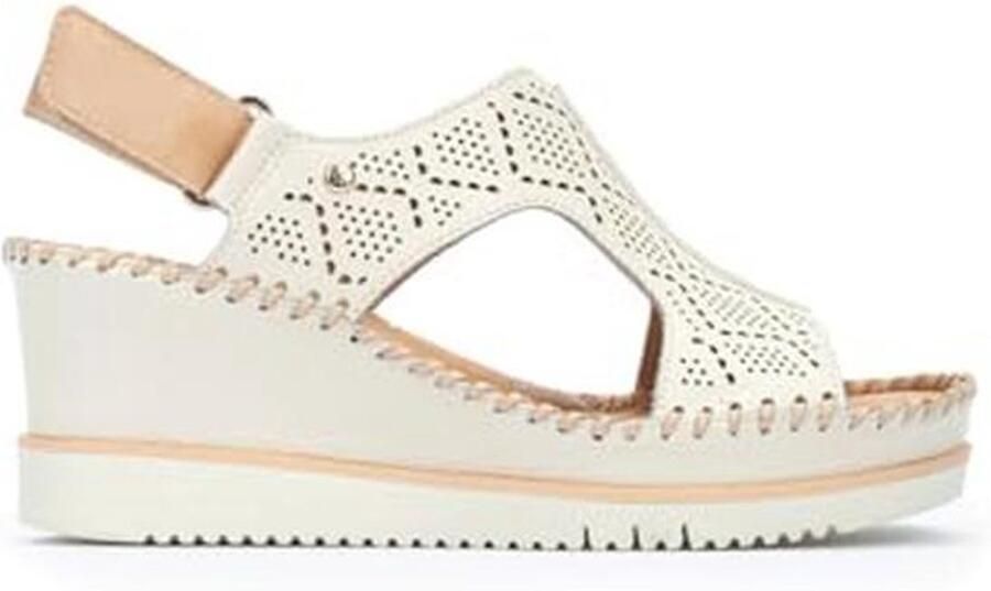 Wedge Sandalen Leer voor Vrouwen Comfortabele Aguadulce Style