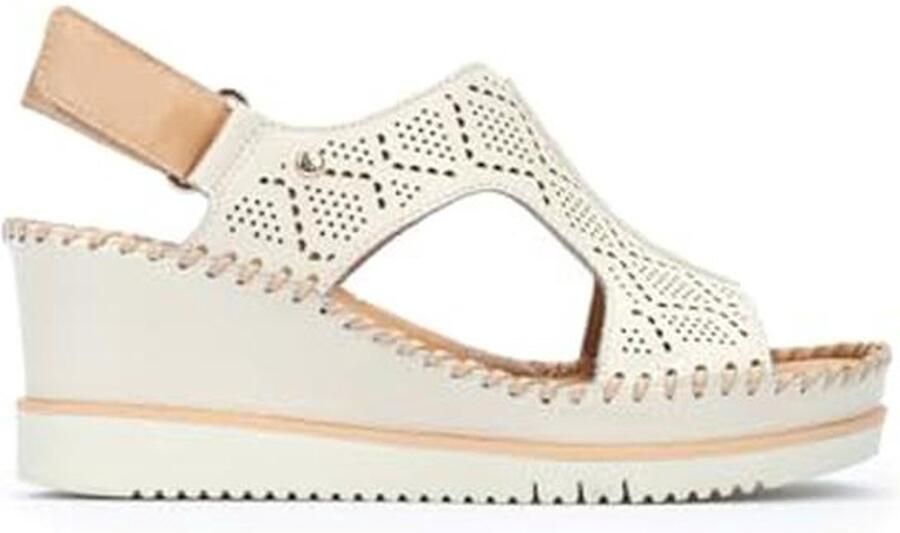 Wedge Sandalen Leer voor Vrouwen Comfortabele Aguadulce Style