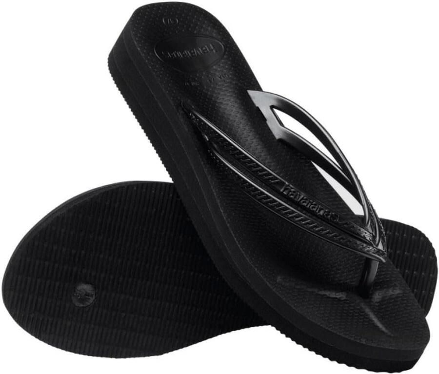 Wedges Dames Slippers Rubberen Zool Comfortabel