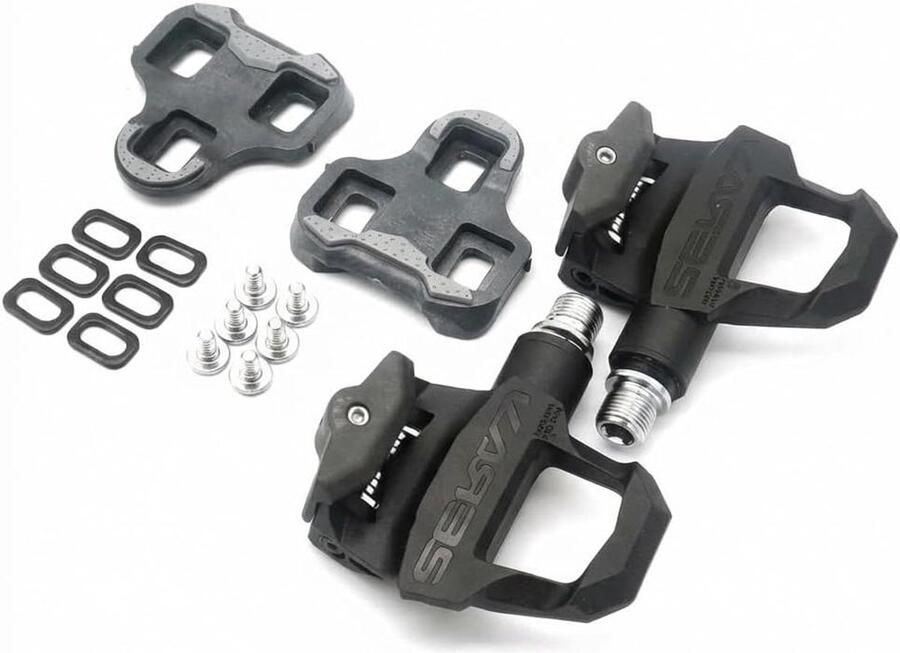 Wegpedalen met Schoenplaatjes Fiets Pedalen Racefiets Pedalen Fietsen en Wielrennen Geavanceerd Contactbereik 288 gram per paar