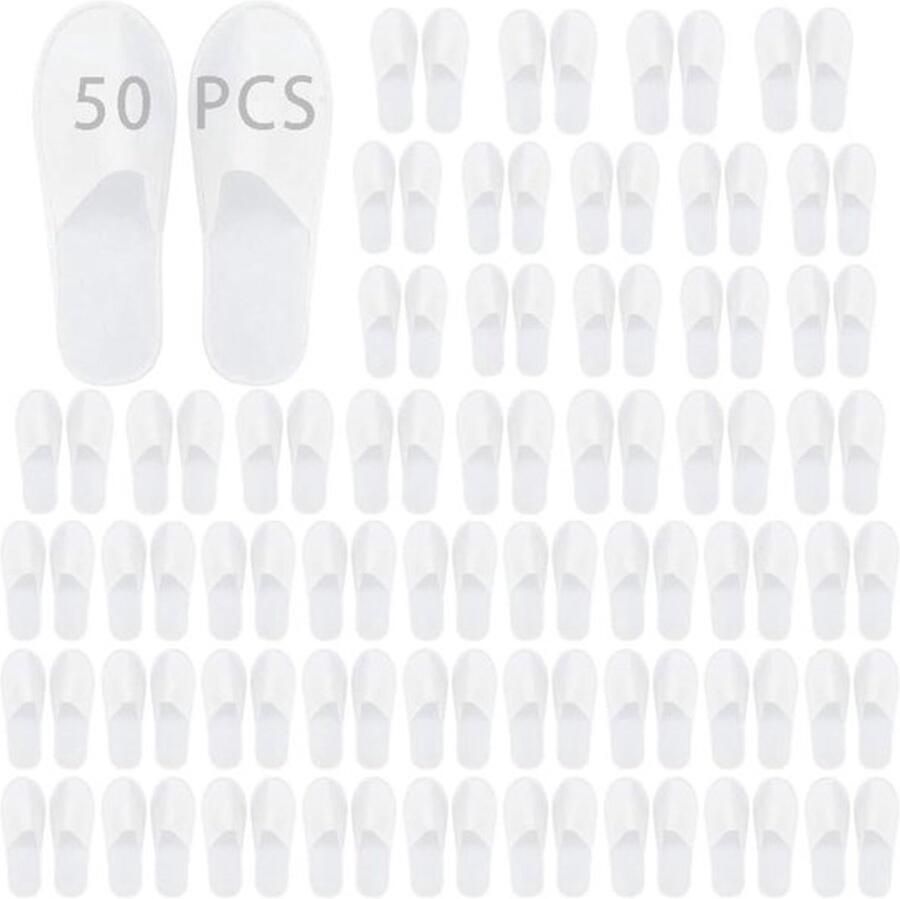 Wegwerp Pantoffels Antislip Hotelpantoffels Draagbare Pantoffels Universele Paar Geschikt Voor Badkamer Slippers