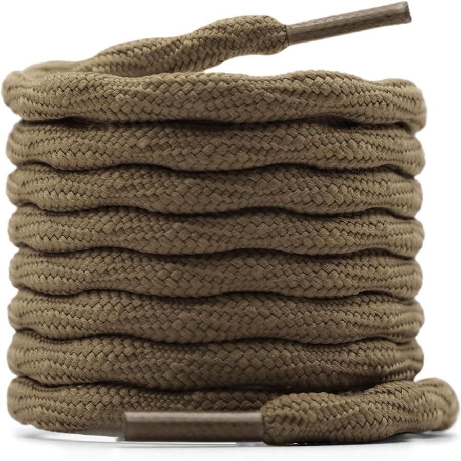 Werklaars Schoenveters Dubbel Pak Veters Outdoor Wandelen Golf Antislip Ontwerp 5 mm Diameter Kleuren