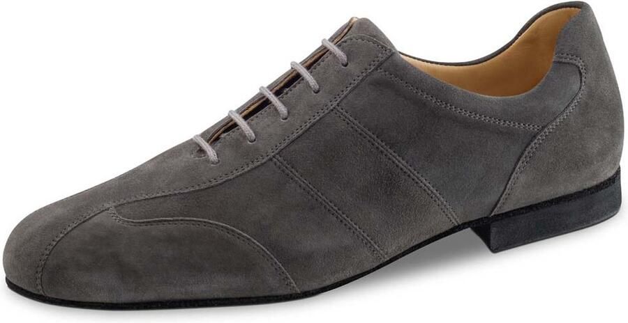 Werner Kern Cuneo 28045 Dansschoenen Heren Suede Dansschoenen Salsa Tango Ballroom Social Suede zolen Werner Kern grijs