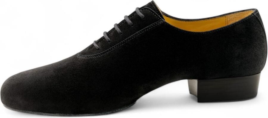 Werner Kern Pistoia klassieke Suède Dansschoenen voor Heren met Splitzool voor trainingen en vrije tijd dansen Werner Kern zwart