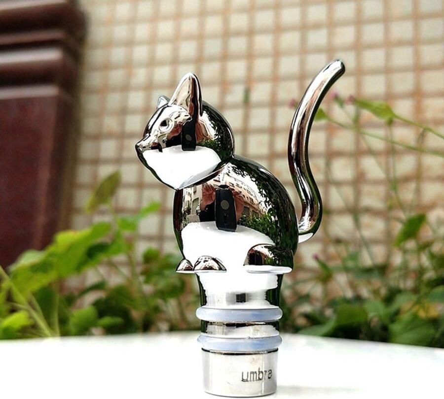 Wijnfles Stopper Kat Vorm Decoratieve Wijnfles Sealer Saver Nieuwigheid Barware Tool