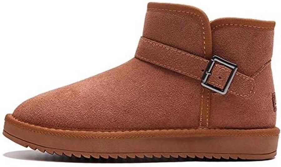 Winter Laarzen met Bontvoering voor nen en Waterdichte en Anti-Slip Outdoor Schoenen