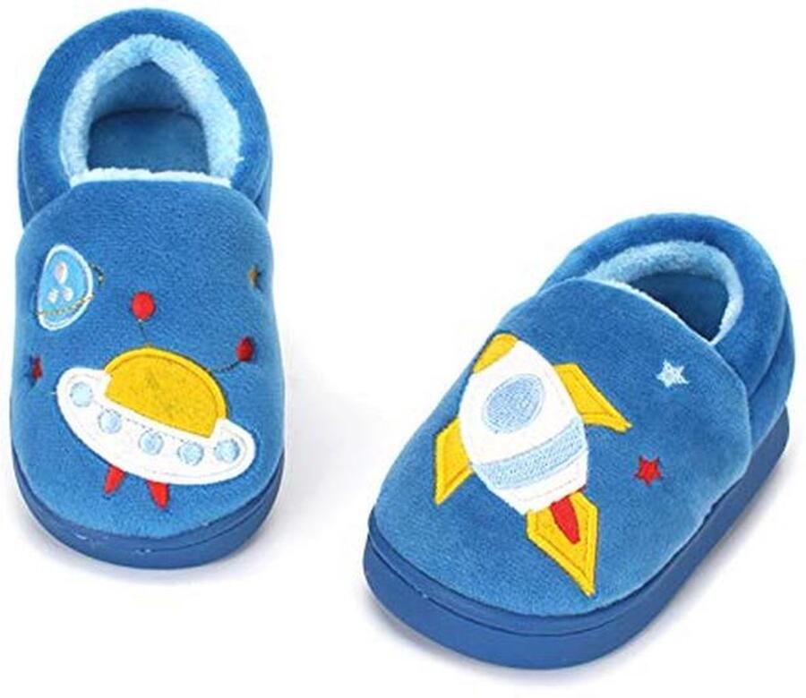 Winter Slippers voor Kinderen Warme Pluche Sloffen en Huis Winterschoenen