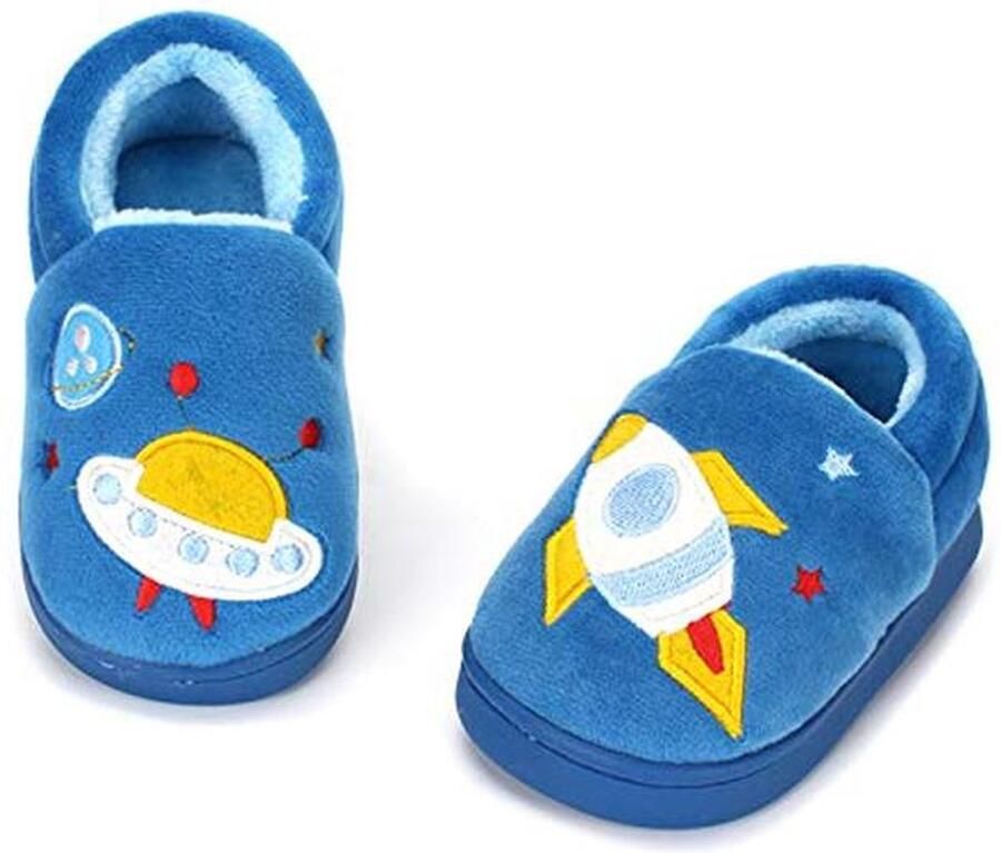 Winter Slippers voor Kinderen Warme Pluche Sloffen en Huis Winterschoenen