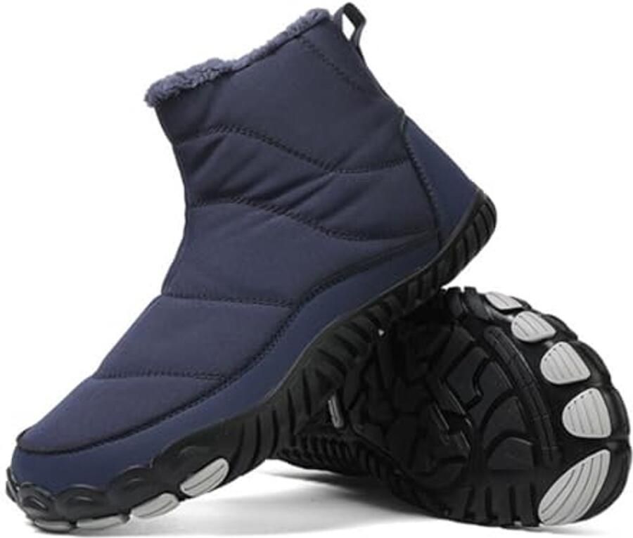 Winter Sneeuwlaarzen voor en Comfortabele Enkellaarsjes met Bredere Teen en Warme Voering
