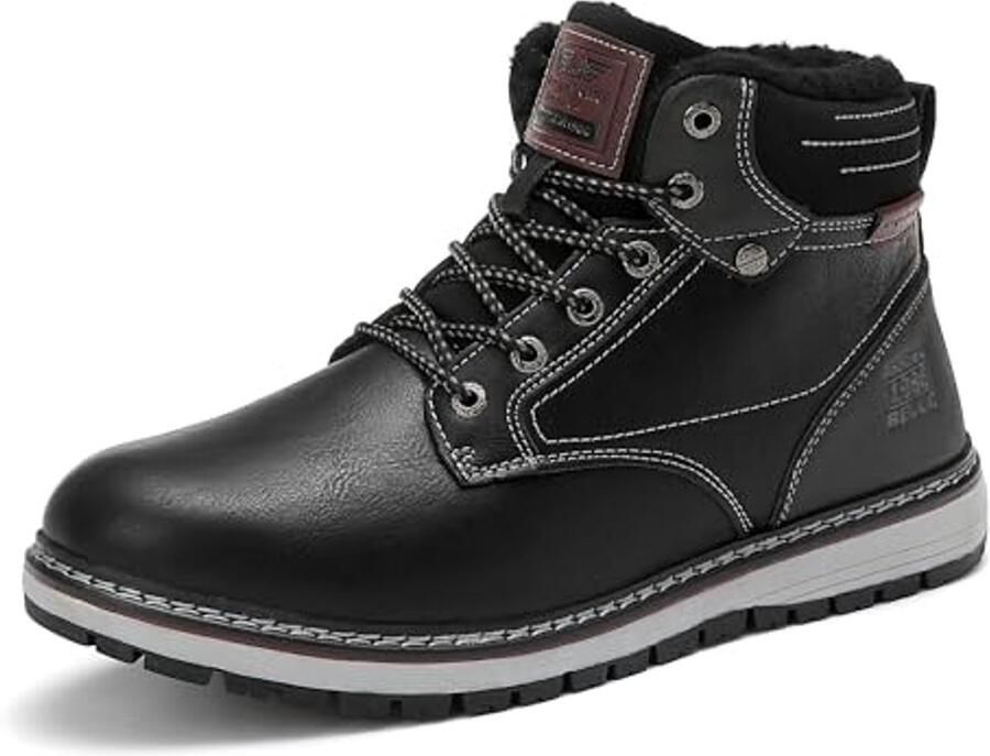 Winter Wandelschoenen voor Heren Warm en Gevoerd voor Buitenactiviteiten