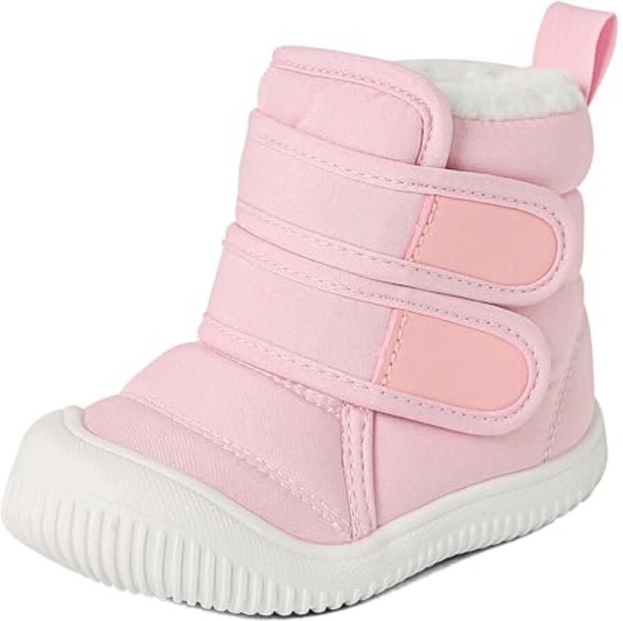 Winter warme laarzen voor peuters anti-slip rubber wandelschoenen voor en