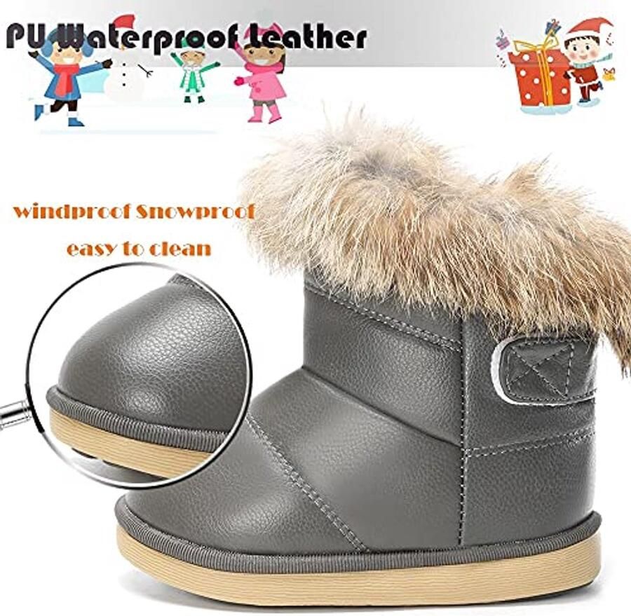 Winterboots voor Kinderen Warme en Comfortabele Sneeuwschoenen voor Kinderen