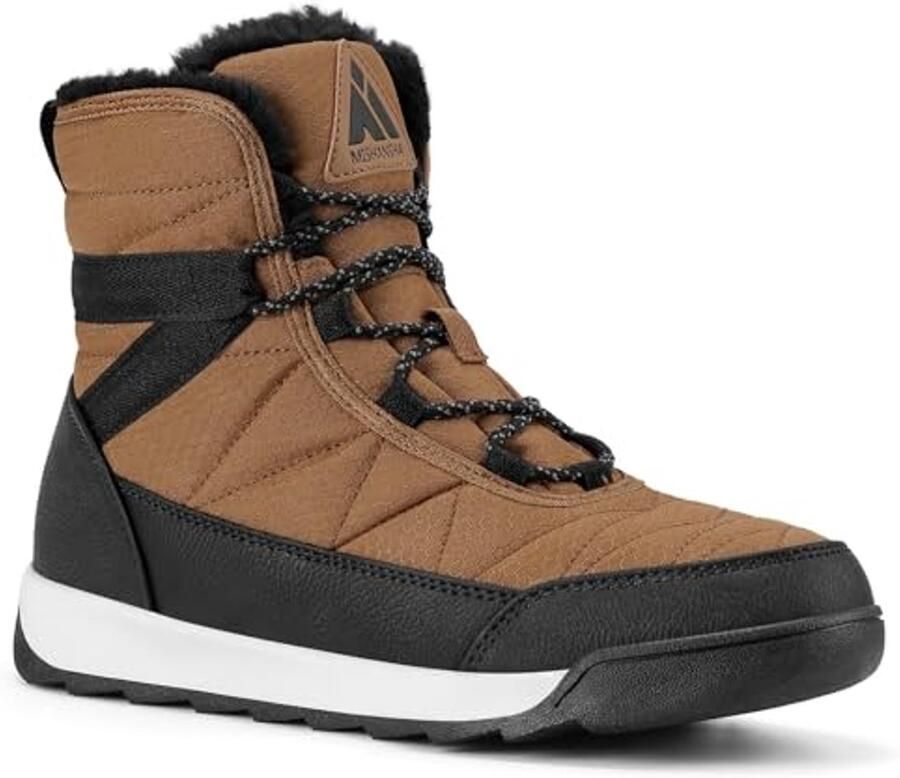 Winterlaarzen Dames Warme Sneeuwlaarzen met Antislip en Bont )