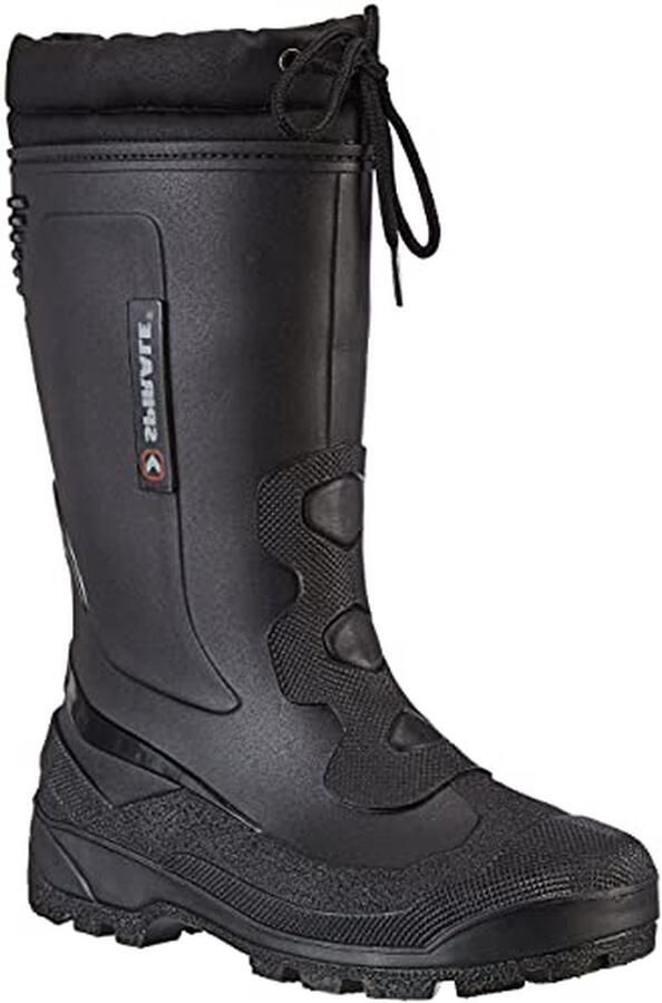 Winterlaarzen Heren Warme Boots Werk en Vrije Tijd Waterdicht PVC Materiaal Niet gespecificeerd Zwart