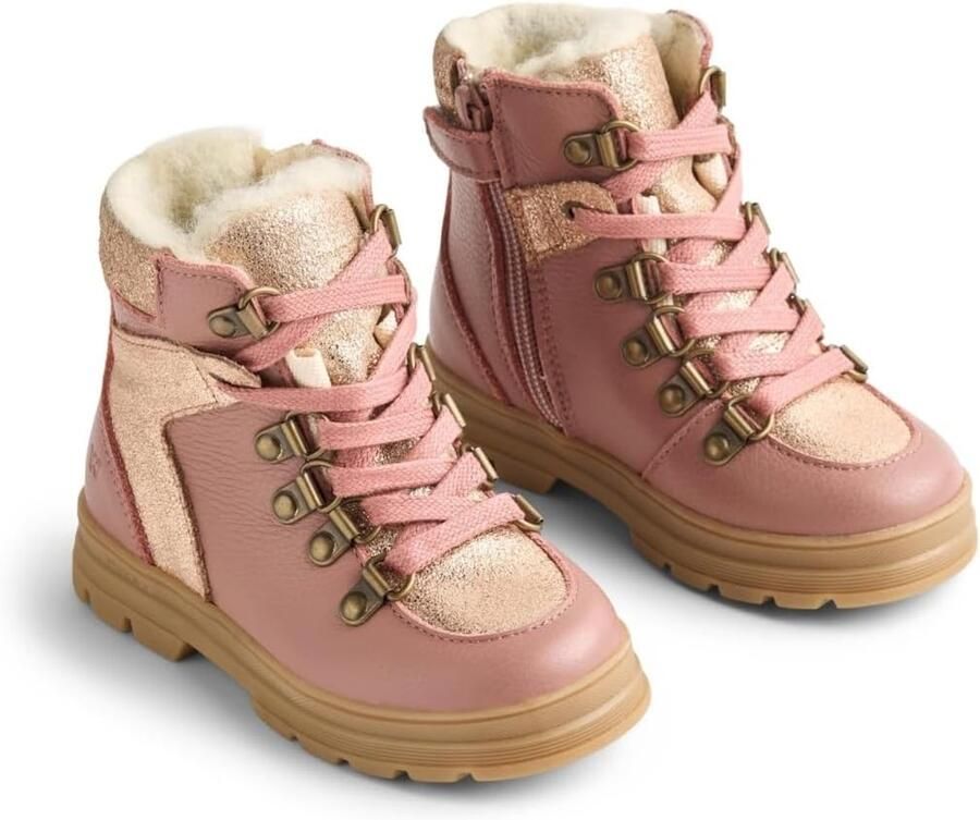 Winterlaarzen Kind Sneeuwlaarzen Meisjes Buiten Spelen Waterdicht Ademend Groeitolerantie Glinsterend Zwart