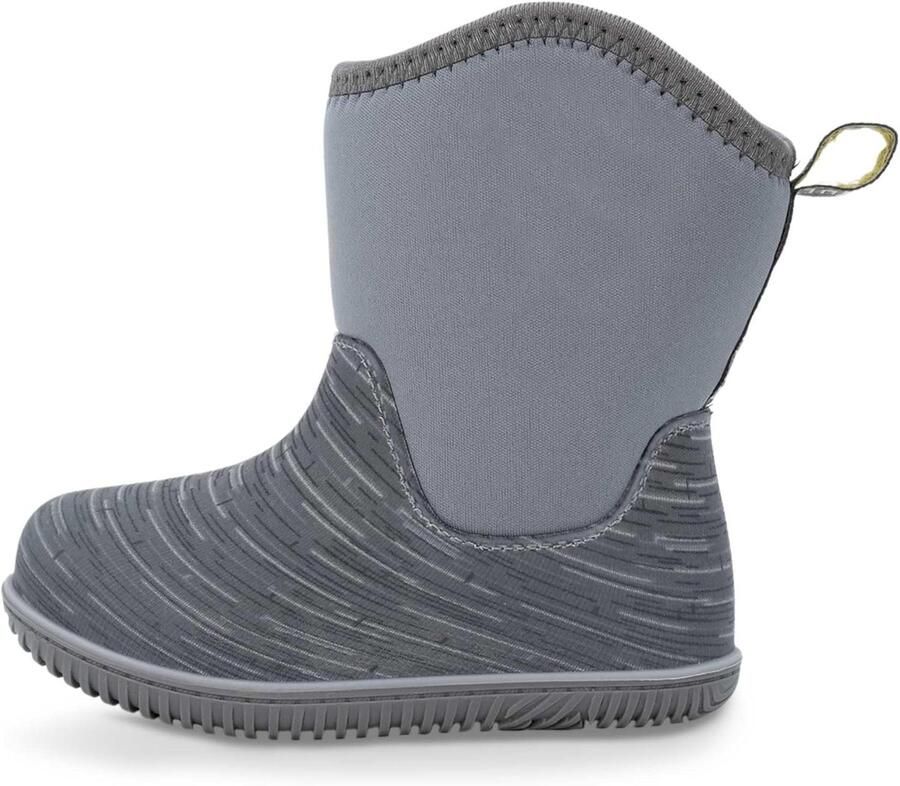 Winterlaarzen Kinderen Warme Schoenen Spelen Buiten Volledig Waterdicht Zwart