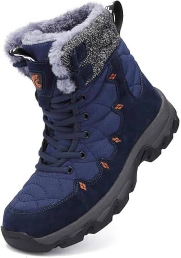 Winterlaarzen Unisex Warm Waterdichte Trekking Enkellaarsjes voor Sneeuw en Outdoor