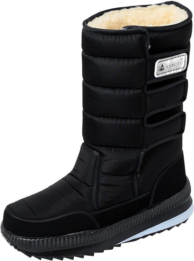 Winterlaarzen voor en thermolaarzen warm gevoerd antislip halfhoge en overknee laarzen