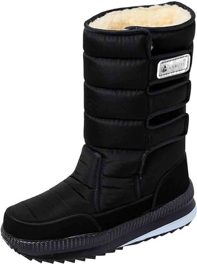 Winterlaarzen voor en thermolaarzen warm gevoerd antislip halfhoge en overknee laarzen