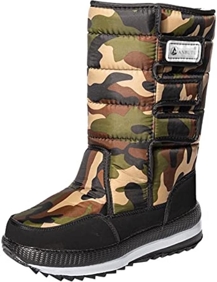 Winterlaarzen voor en warm gevoerd antislip thermolaarzen