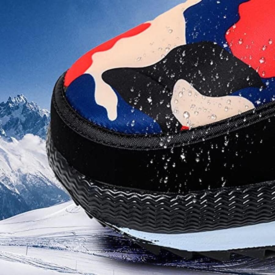 Winterlaarzen voor en warme thermische non-slip en gevoerde sneeuwboots