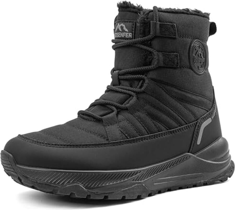 Winterlaarzen voor heren Warm gevoerd en waterdicht voor de winter