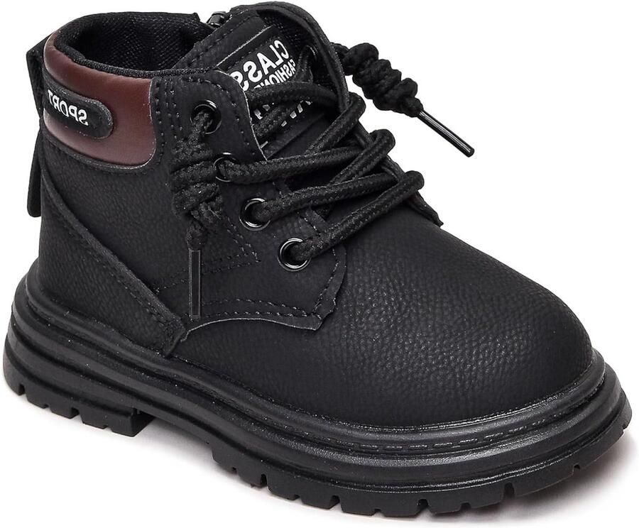 Winterlaarzen voor en warme gevoerde snowboots met zachte zolen en rits ideaal voor school en buitenactiviteiten