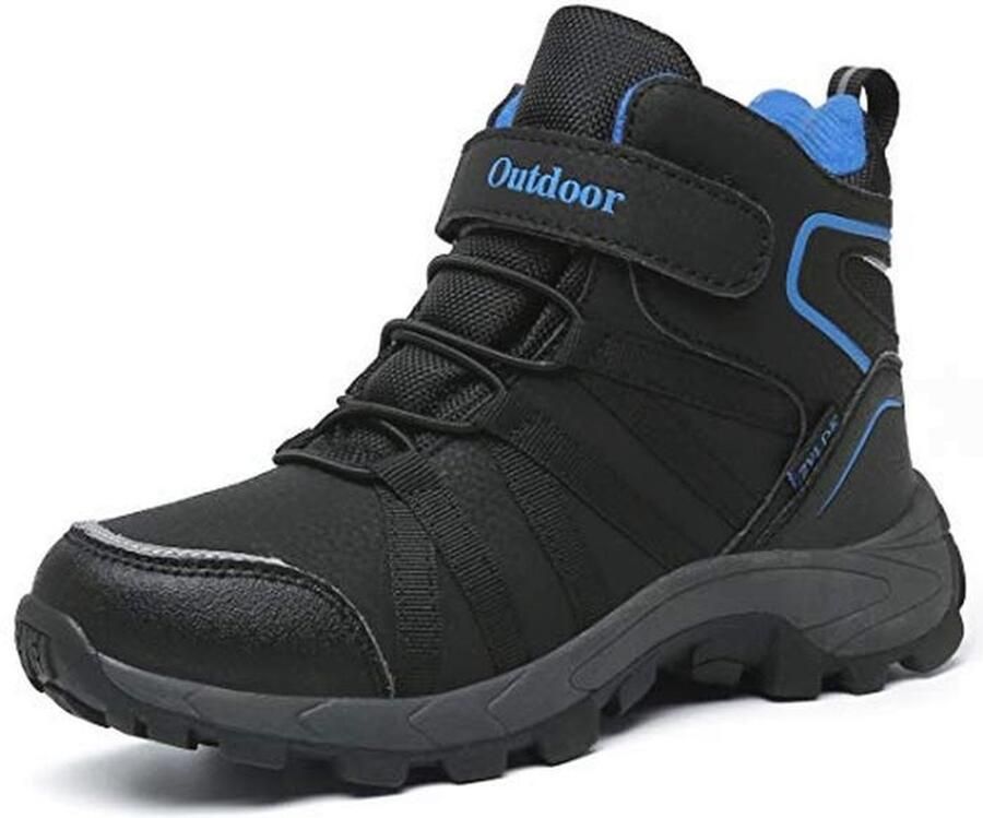 Winterlaarzen voor Kinderen Waterdichte en Warme Sneeuwschoenen met Klittenbandsluiting