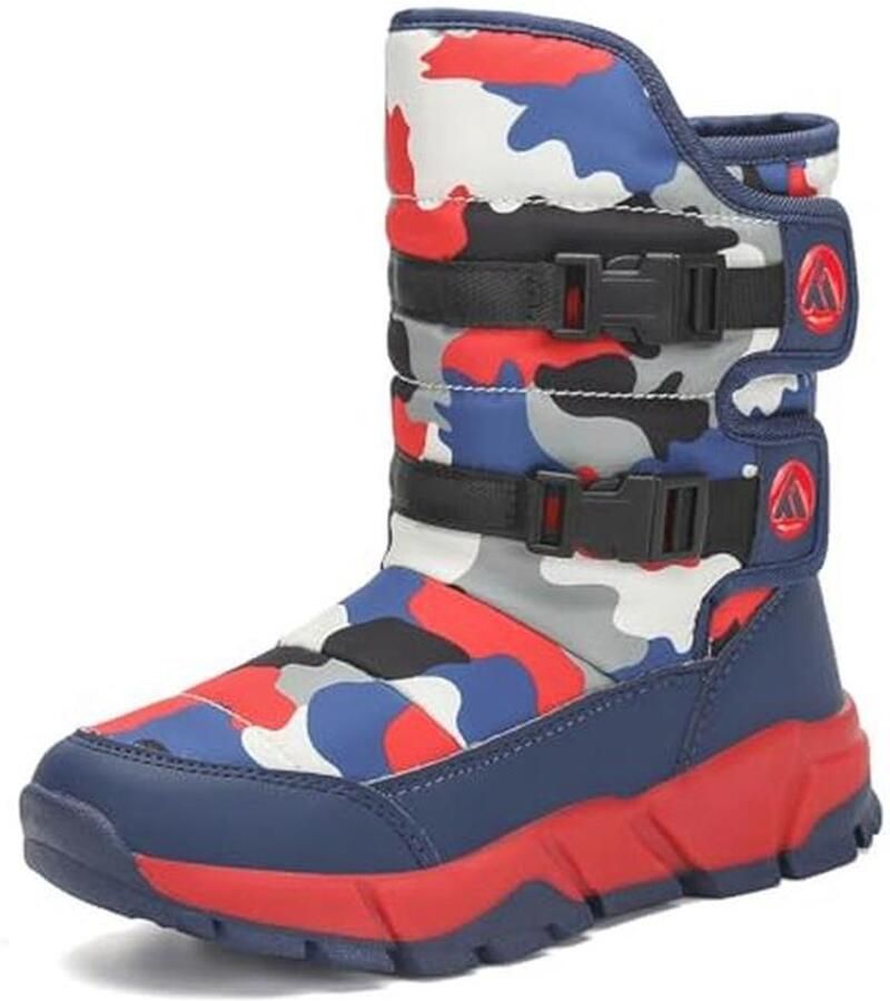 Winterlaarzen voor en Sneeuwlaarzen met Warme Binnenvoering en Antislip Ideaal voor Buiten