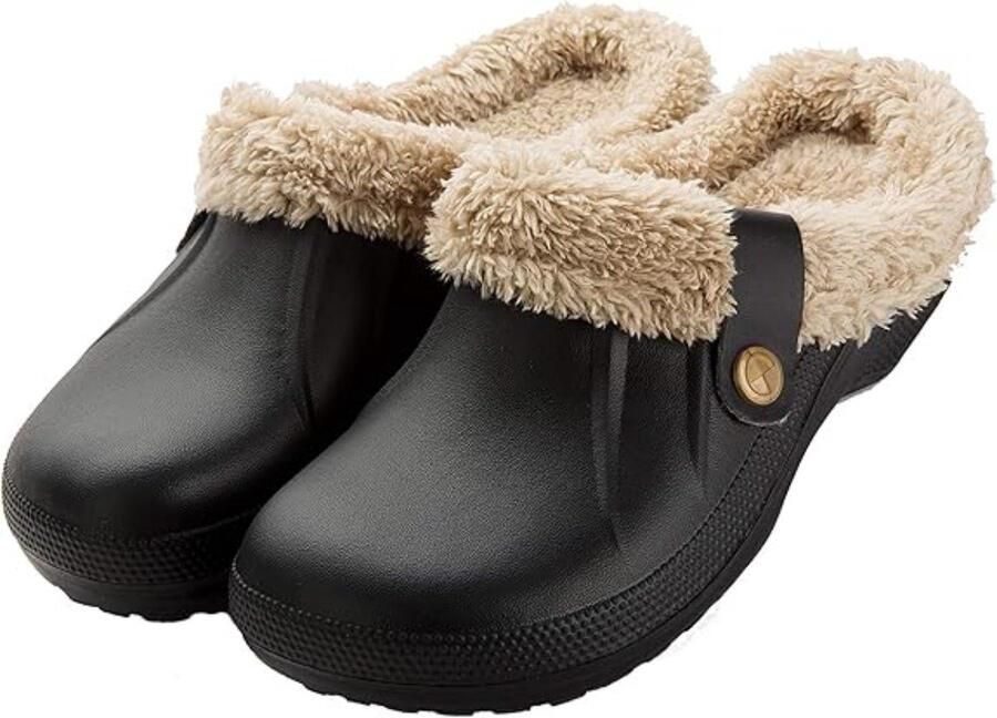 Winterpantoffels voor Warme pantoffels voor Waterdichte en antislip tuinschoenen Unisex lichtgewicht en comfortabele tuinsandalen Geschikt voor binnen- en buitenactiviteiten Perfect voor buitenactiviteiten