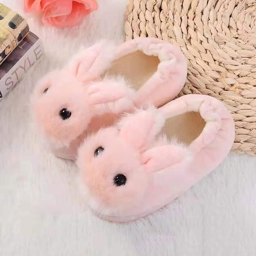 Winterpantoffels voor kinderen en pantoffels pluche katoen warme zachte comfortabele pantoffels pluizige antislip slippers